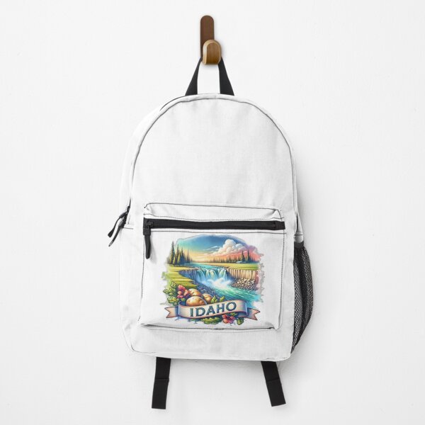 Item preview, Vintage US State Watercolor Maps – IDAHO - Retro Travel Art for T-Shirts, Mugs, Stickers & More designed and sold by artedigital99.
