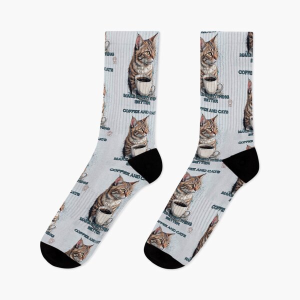 Item preview, Coffee and cat designed and sold by MeowPawStudio.