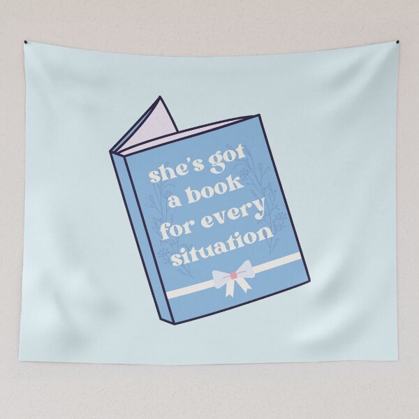 Item preview, She's got a book for every situation designed and sold by Neadoodles.