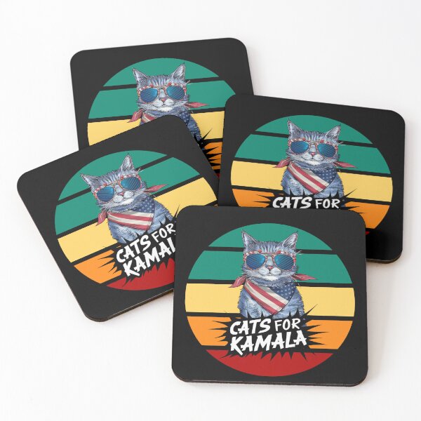 Item preview, Kamala Harris. Cats for Kamala designed and sold by gomofo1974.