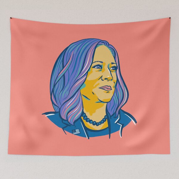 Item preview, Kamala Harris I'm Speaking Vector Portrait designed and sold by MrGlayga.