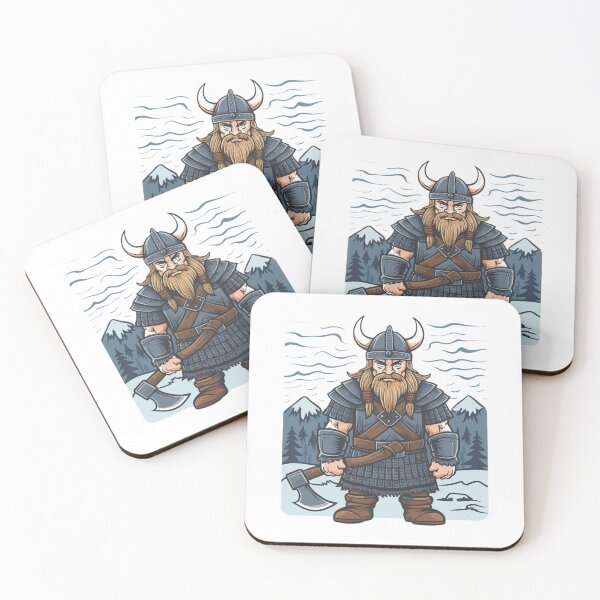 Item preview, Nordic Viking Warrior in Battle designed and sold by MyNiceDesigns.