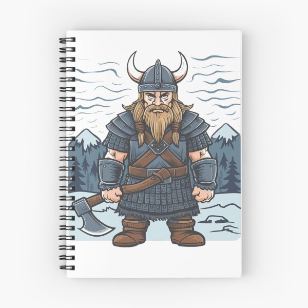 Item preview, Nordic Viking Warrior in Battle designed and sold by MyNiceDesigns.