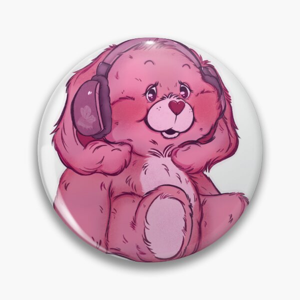 Item preview, Headphones Bear Illustration  designed and sold by Strudelbee.