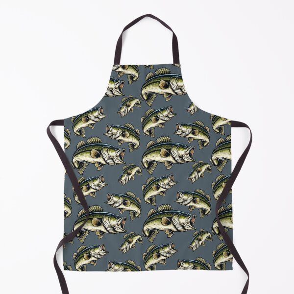 Item preview, Bass fish jumping pattern designed and sold by muskitt.