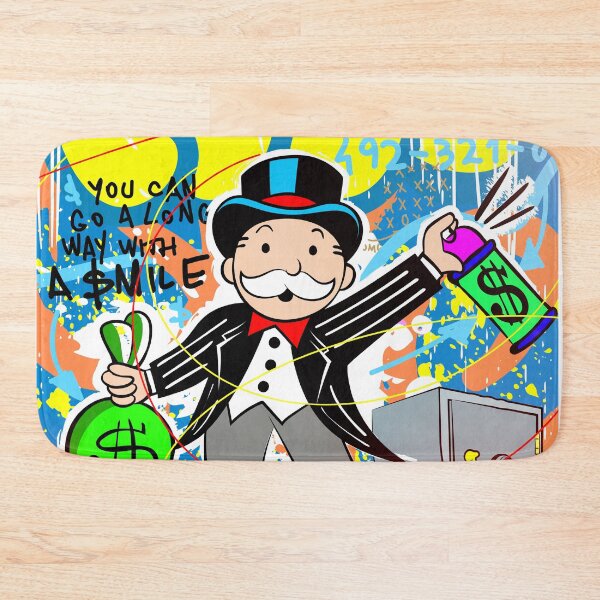 Item preview, Monopoly Man Currency of Love. Love Dollars, Spray Painting designed and sold by DonVivaldo.