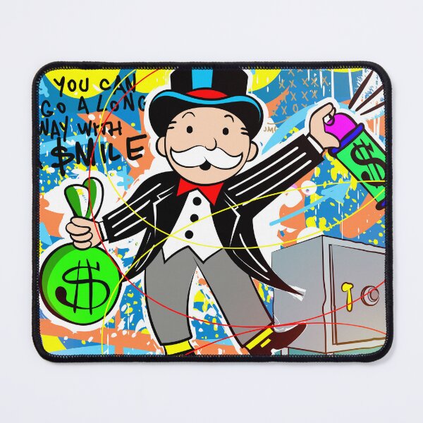 Item preview, Monopoly Man Currency of Love. Love Dollars, Spray Painting designed and sold by DonVivaldo.