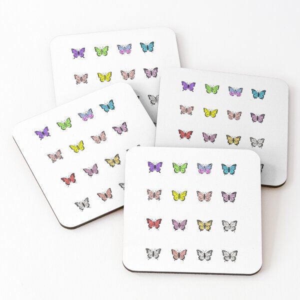 Item preview, School stickers | butterflies | notebook | backpack | Back to school designed and sold by RedCircleArt.