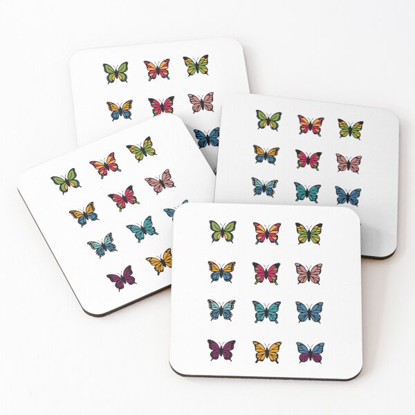 Item preview, School stickers | butterflies | notebook | backpack | Back to school designed and sold by RedCircleArt.