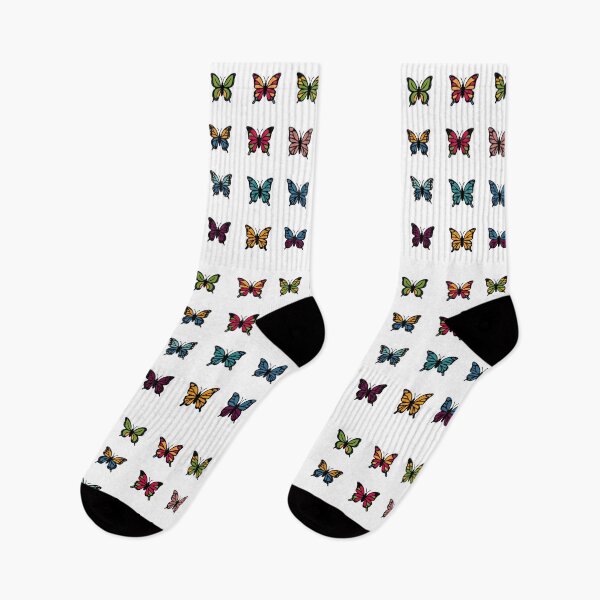 Item preview, School stickers | butterflies | notebook | backpack | Back to school designed and sold by RedCircleArt.