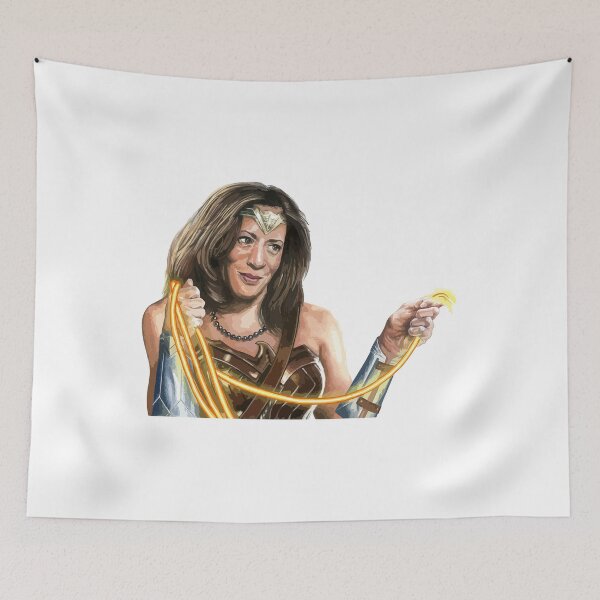 Item preview, Kamala Harris Wonder Superheroe Woman  designed and sold by MrGlayga.