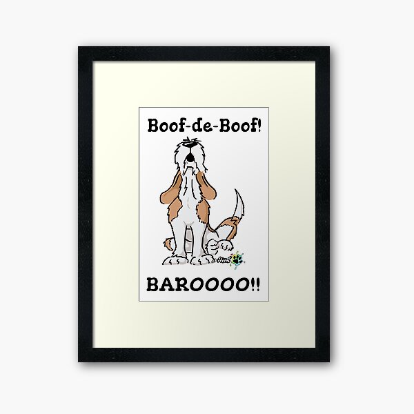 Boof Baroo Light Version Framed Art Print