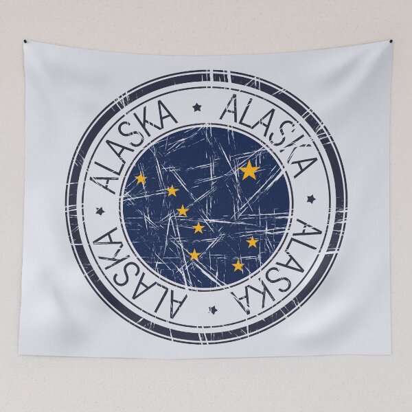 Item preview, Alaska State Seal With Big Dipper Design designed and sold by 19Beauty.