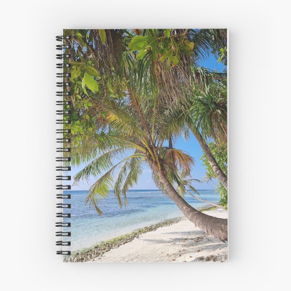 Item preview, White sand, Indian ocean, paltrees designed and sold by Juviraga.