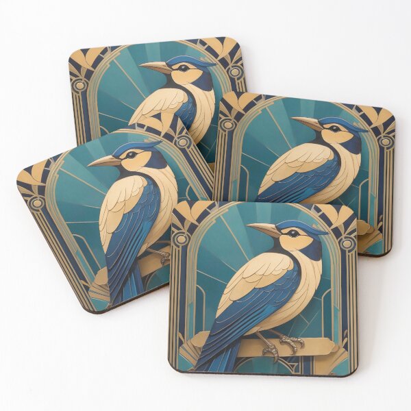 Item preview, Art Deco Bird designed and sold by likbatonboot.