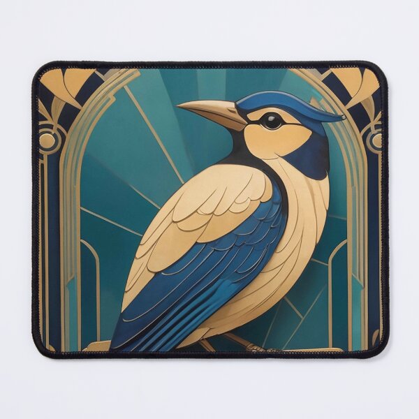 Item preview, Art Deco Bird designed and sold by likbatonboot.