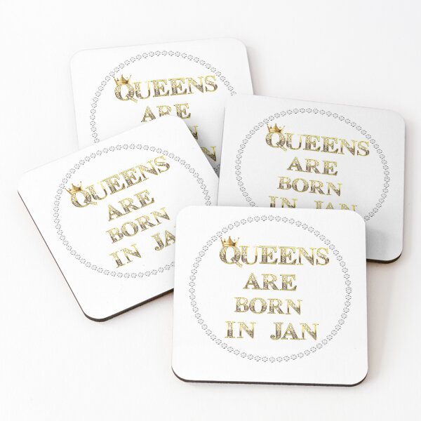Item preview, Queens are born in January designed and sold by P-P-P-MOD.