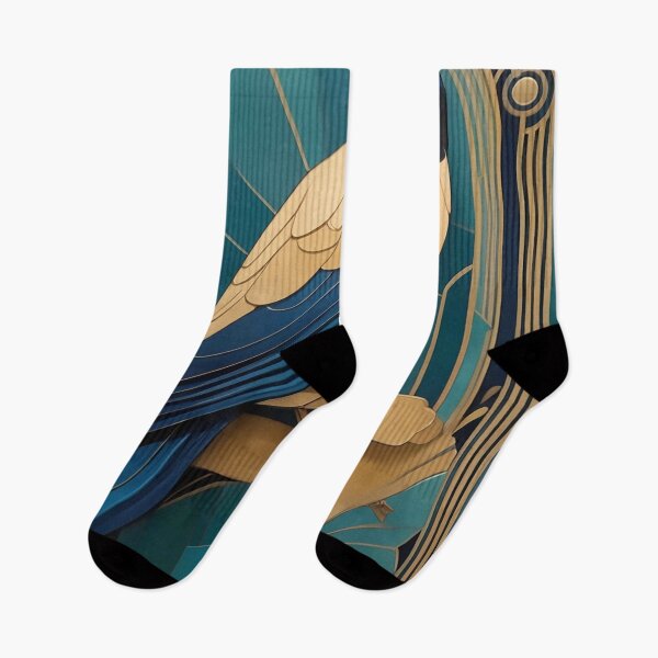 Item preview, Art Deco Bird designed and sold by likbatonboot.