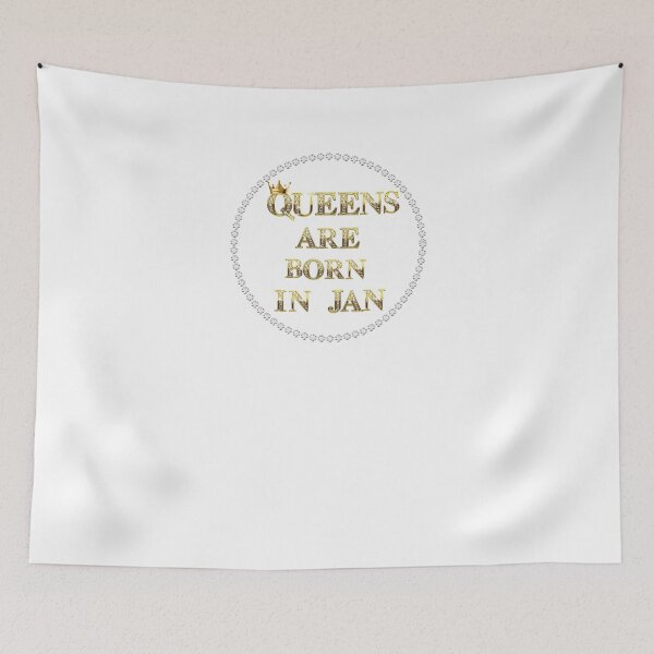 Item preview, Queens are born in January designed and sold by P-P-P-MOD.