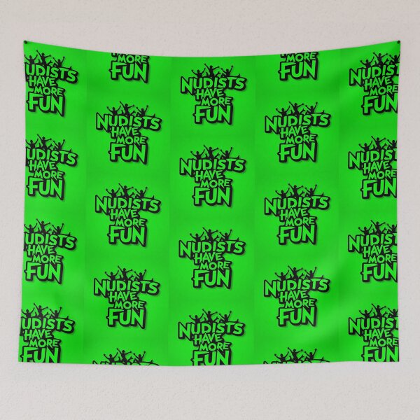 Item preview,  Nudist Have More Fun | Green designed and sold by JLEmporium.