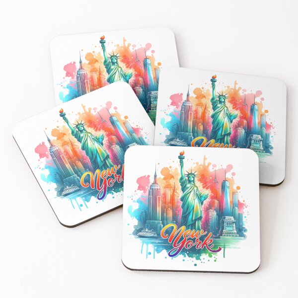 Item preview, Vintage US State Watercolor Maps – Retro Travel Art Prints for T-Shirts, Mugs, Stickers & More designed and sold by artedigital99.