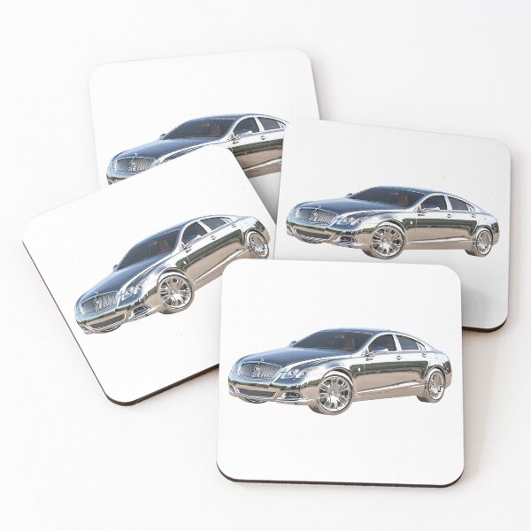 Item preview, Unique Chromed New Elegant Car 3D designed and sold by Uzi-Design.
