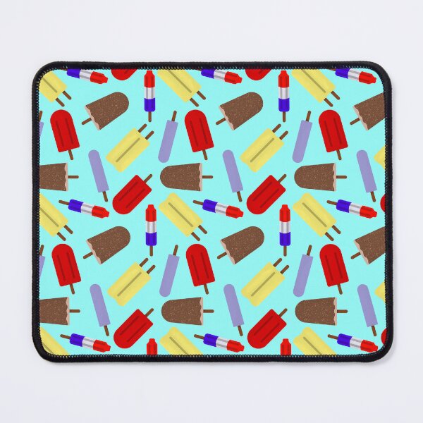 Item preview, Popsicle Pattern - Blue Background designed and sold by Xernition.