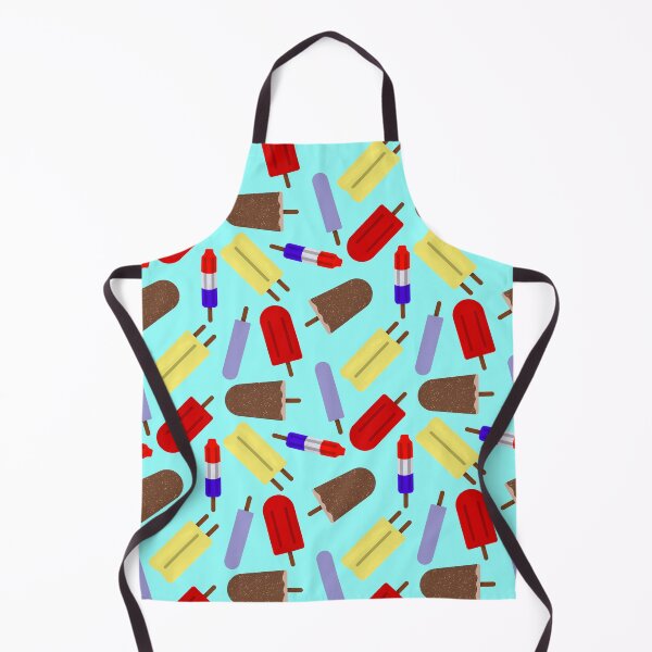 Item preview, Popsicle Pattern - Blue Background designed and sold by Xernition.