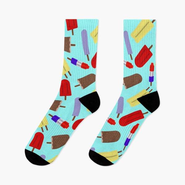 Item preview, Popsicle Pattern - Blue Background designed and sold by Xernition.