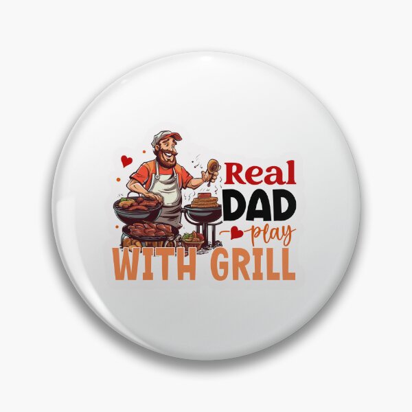 Item preview, Real dad playing with grill designed and sold by Made-by-Gus.