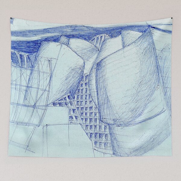 Item preview, Guggenheim Museum. Bilbao.  designed and sold by Tereza Pilar  Art.