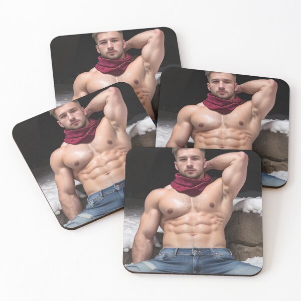 Item preview, AI-generated representation of a handsome man with new fashion designed and sold by zambalala.
