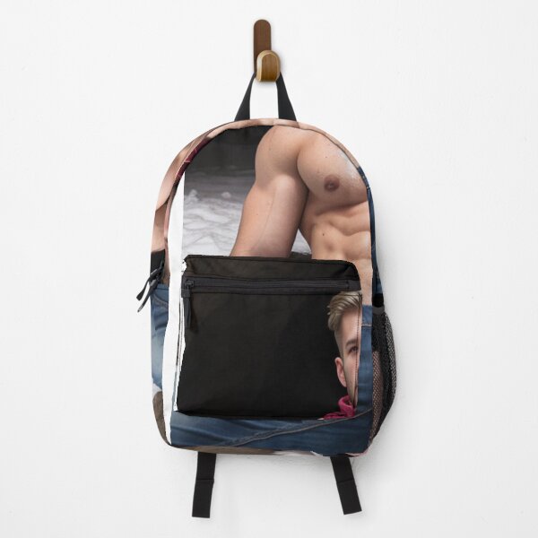 Item preview, AI-generated representation of a handsome man with new fashion designed and sold by zambalala.
