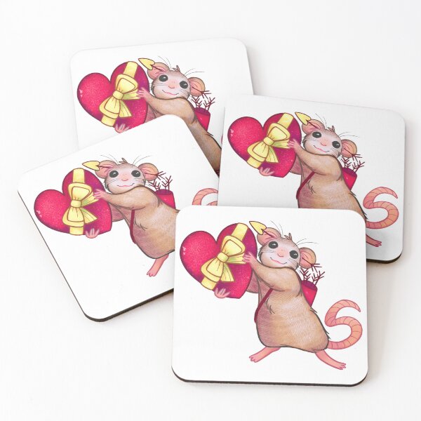 Item preview, Mouse Cupid Illustration  designed and sold by Strudelbee.