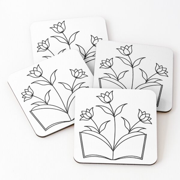 Item preview, Flowers Growing from Book  designed and sold by GraphicsClub.