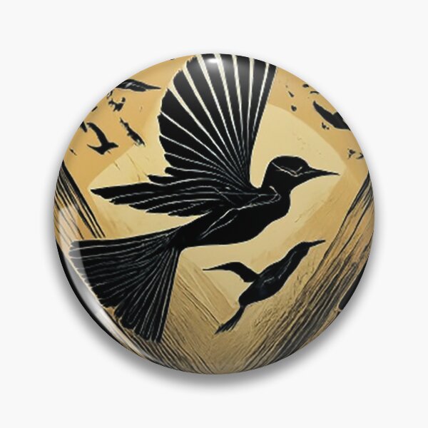 Item preview, Art Deco Bird designed and sold by likbatonboot.