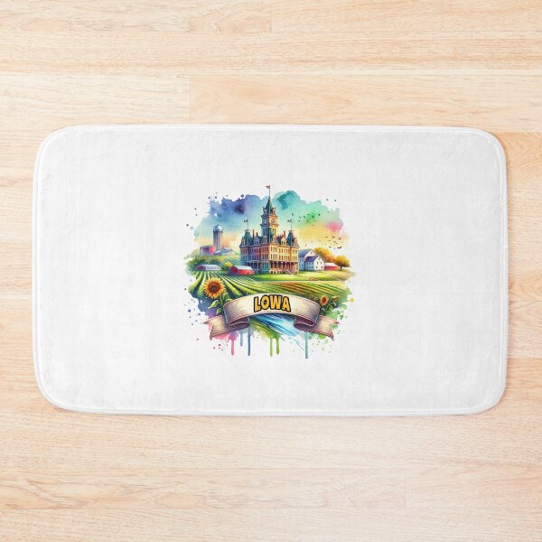 Artikelvorschau, ✨Vintage-Aquarellkarten der US-Bundesstaaten – Retro-Reisekunstdrucke für T-Shirts, Tassen, Aufkleber und mehr entworfen und verkauft von artedigital99.