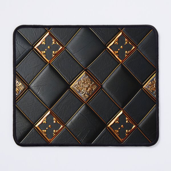 Item preview, Luxury Checkers Gold and Black designed and sold by spade22-com.