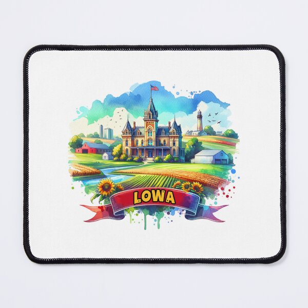Item preview, ✨Vintage US State Watercolor Maps – Retro Travel Art Prints for T-Shirts, Mugs, Stickers & More designed and sold by artedigital99.