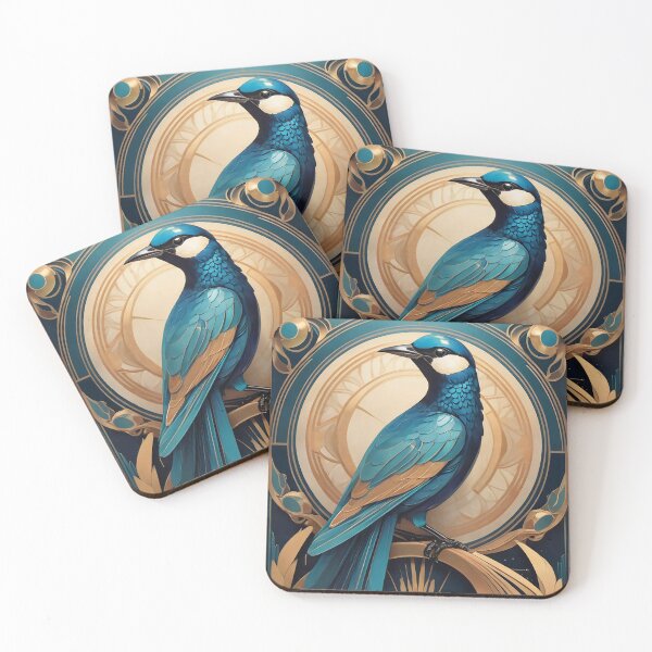 Item preview, Art Deco Bird designed and sold by likbatonboot.