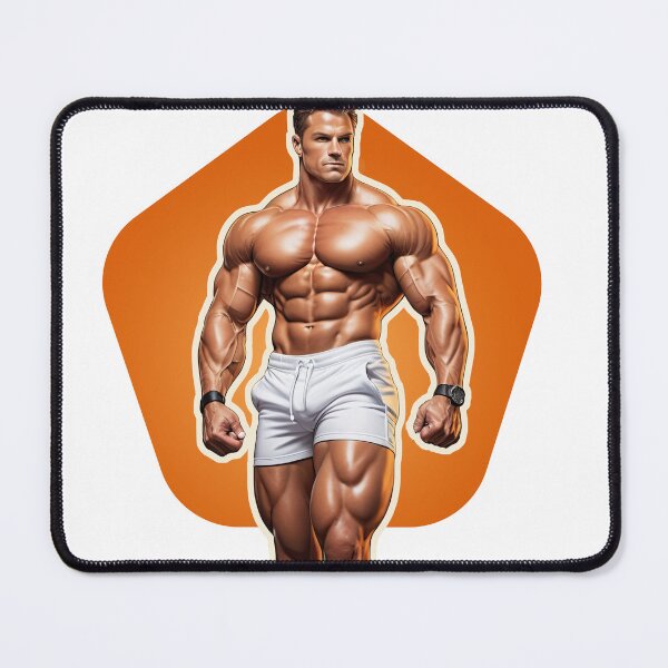 Item preview, New Series: Bodybuilder Sticker #12 designed and sold by ForeverPrintsOK.