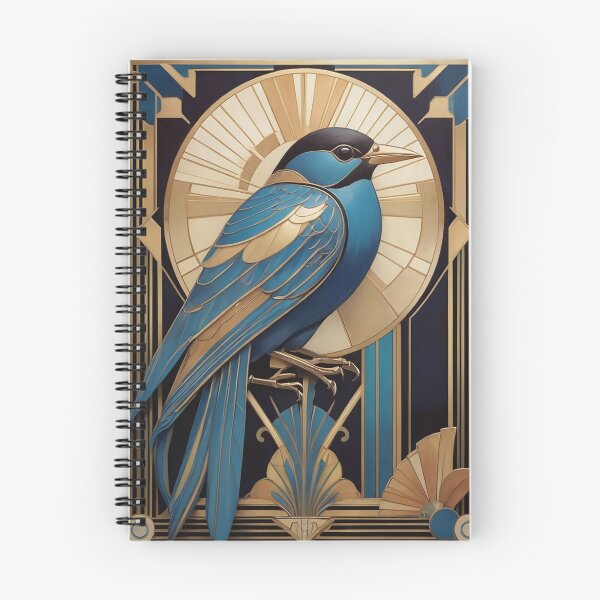 Item preview, Art Deco Bird designed and sold by likbatonboot.