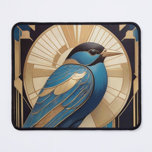 Item preview, Art Deco Bird designed and sold by likbatonboot.