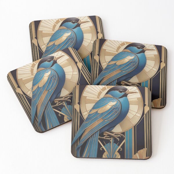 Item preview, Art Deco Bird designed and sold by likbatonboot.