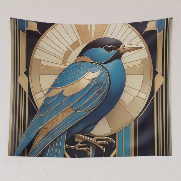 Item preview, Art Deco Bird designed and sold by likbatonboot.