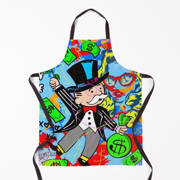 Item preview, Monopoly Holding a Rose and Bag of $, Gazing at a Woman designed and sold by DonVivaldo.