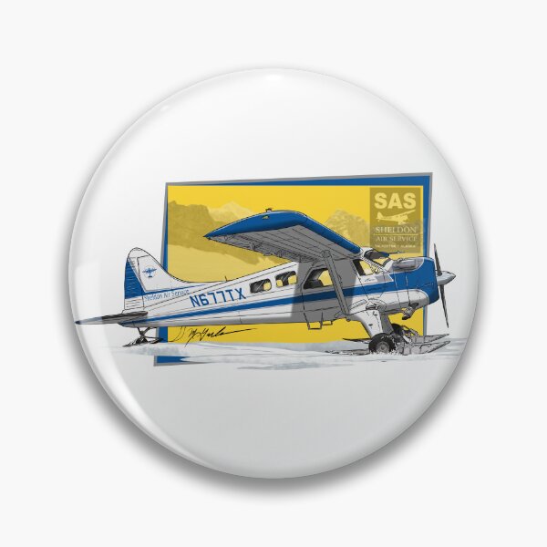 Item preview, Sheldon Air Service Dehaviland Beaver on Skis designed and sold by Michael Garber.