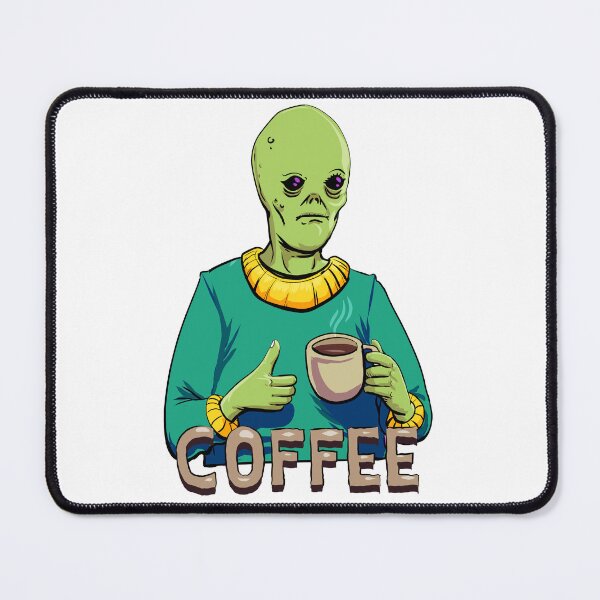 Item preview, Alien Coffee designed and sold by InkArtHobby.