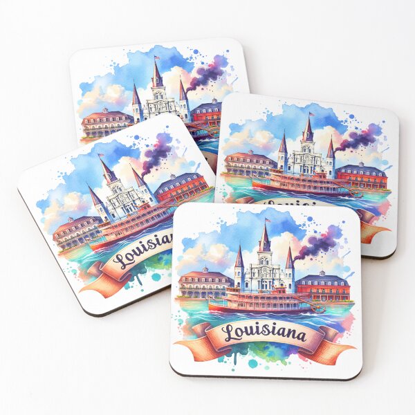Artikelvorschau, ✨Vintage-Aquarellkarten der US-Bundesstaaten – Retro-Reisekunst für T-Shirts, Tassen, Aufkleber und Wohndekor entworfen und verkauft von artedigital99.