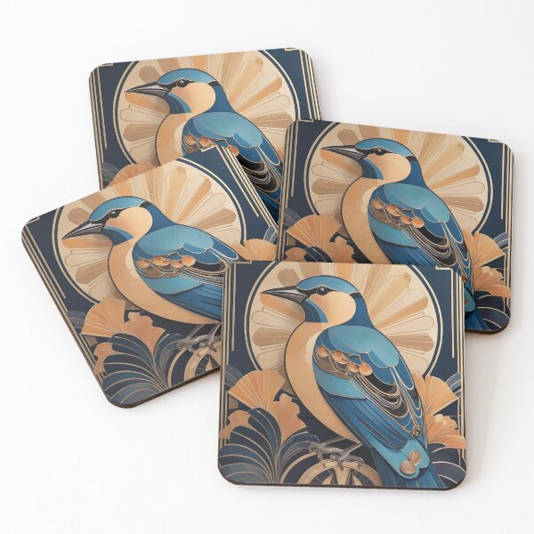 Item preview, Art Deco Bird designed and sold by likbatonboot.